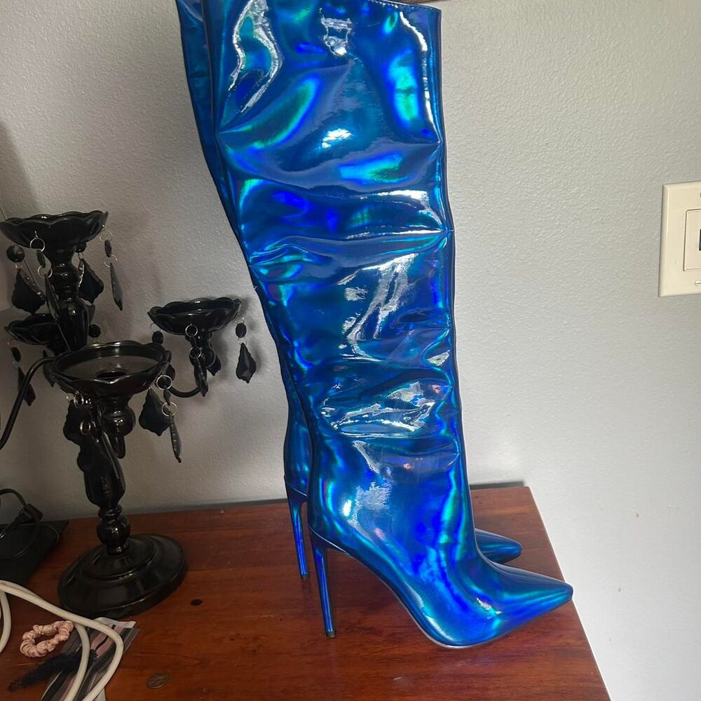 Akira Women's Blue Boots
